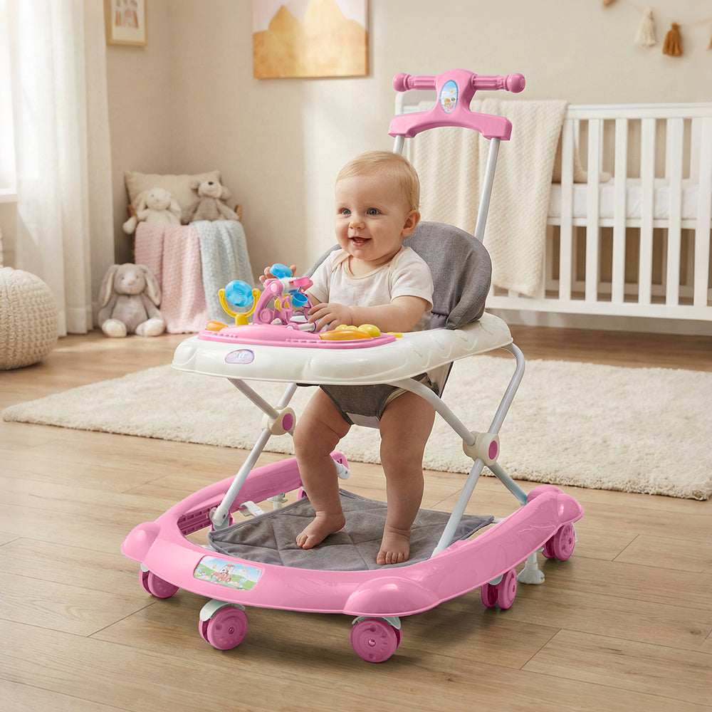 Foldable & Adjustable Baby Walker