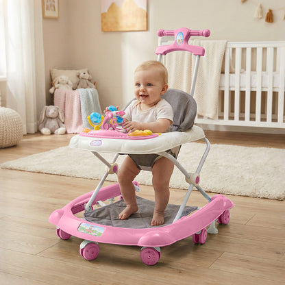 Foldable & Adjustable Baby Walker