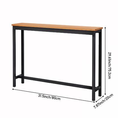 Single-Tier Narrow Console Table