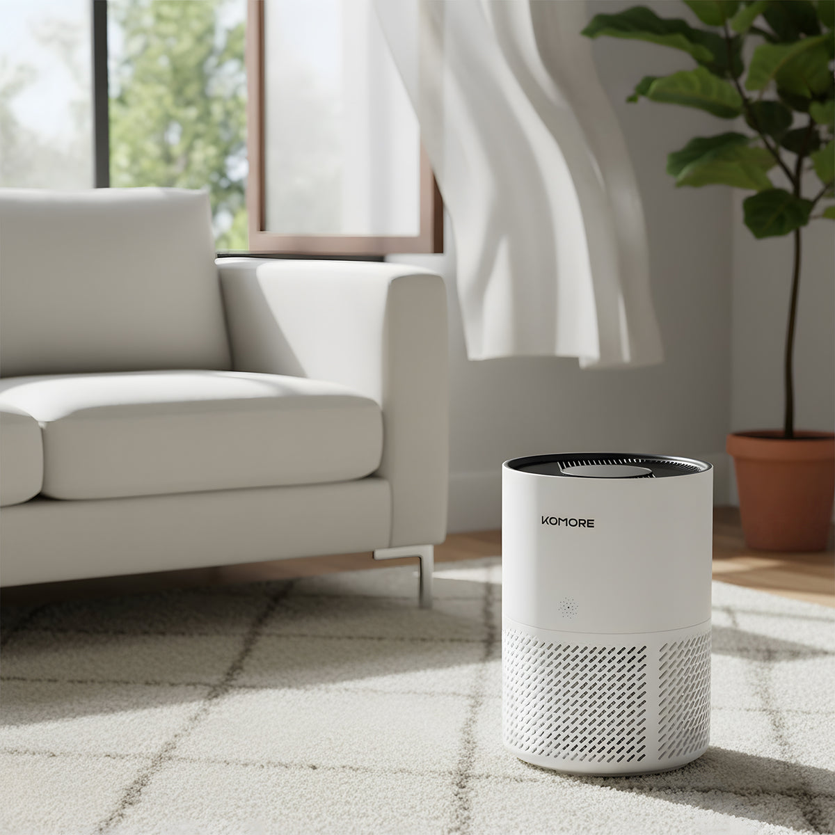 Air Purifier 350m³/h CADR with Sleep Mode