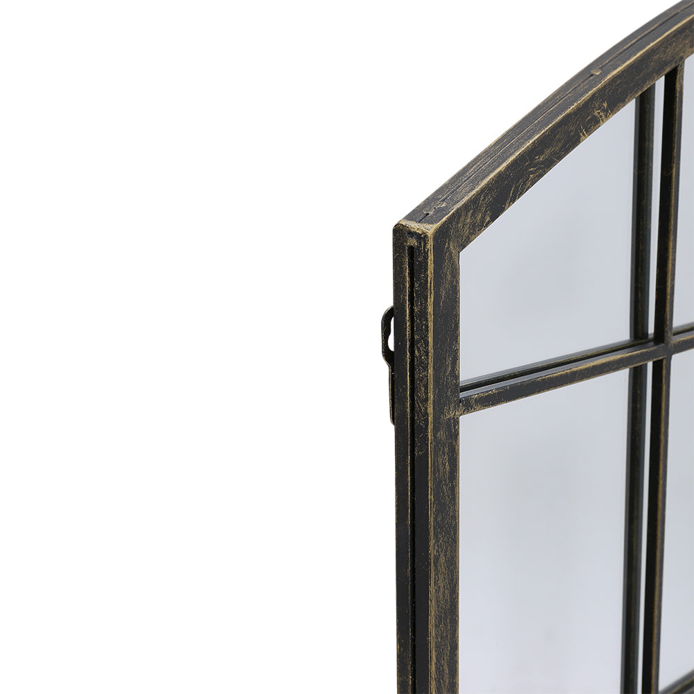 Framed Arched Wall Mirror for Decor