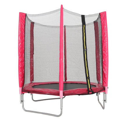Outdoor Trampoline with Safety Cover Net