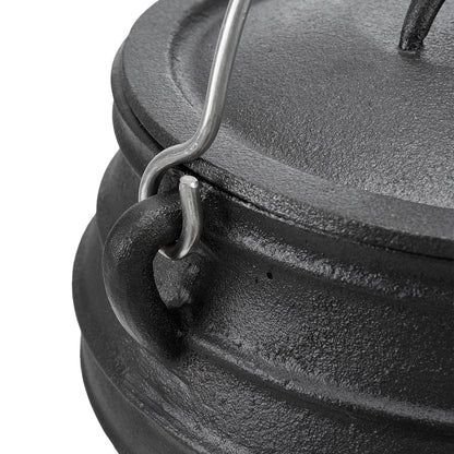 Cast Iron Cauldron with Lid