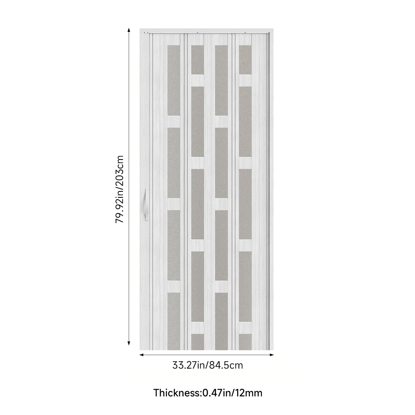PVC Accordion-style Folding Door
