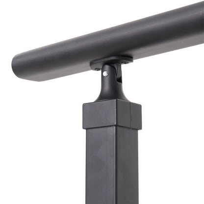 Outdoor Carbon Steel Step Handrail Railing Kit