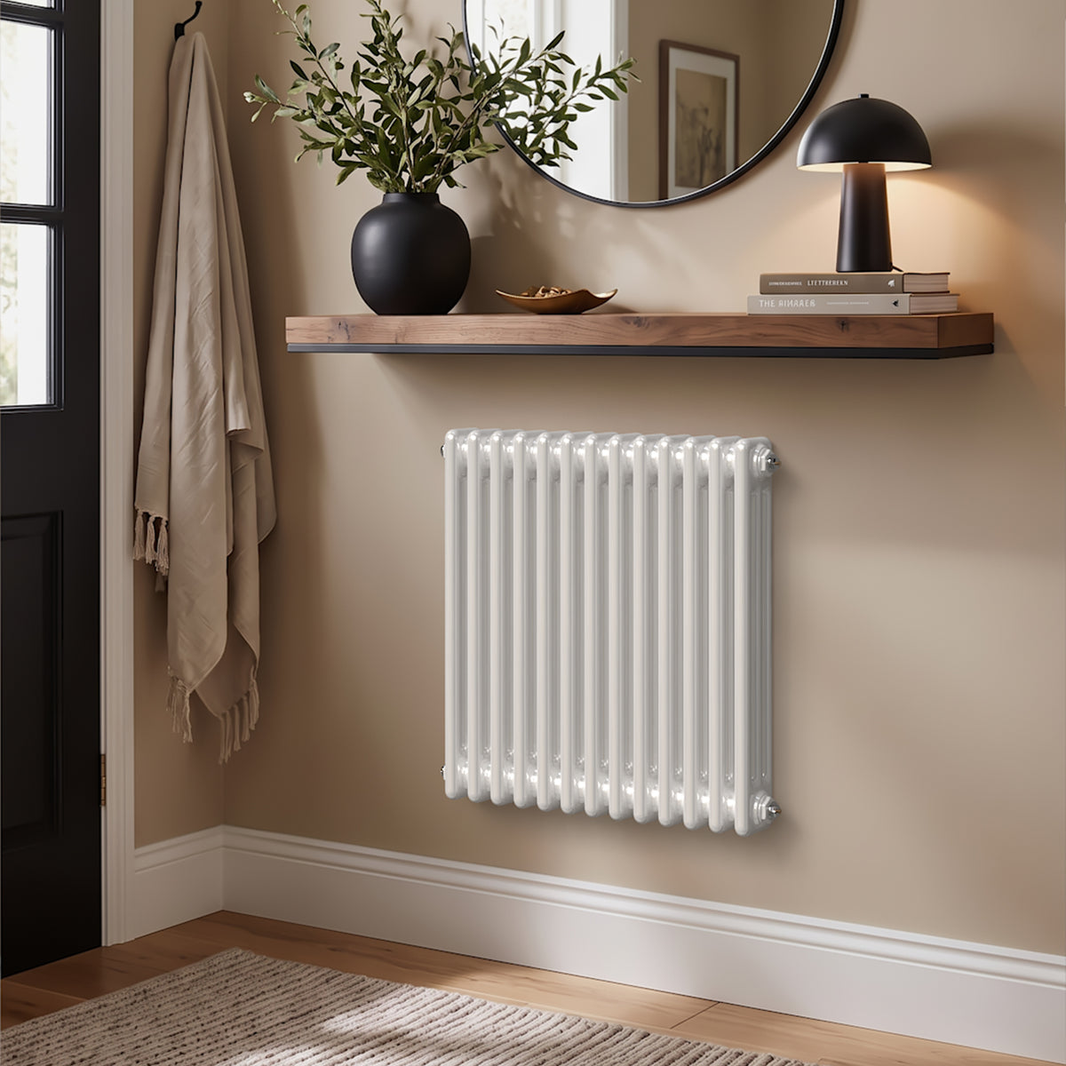 3637 BTU Horizontal 3 Column Radiator