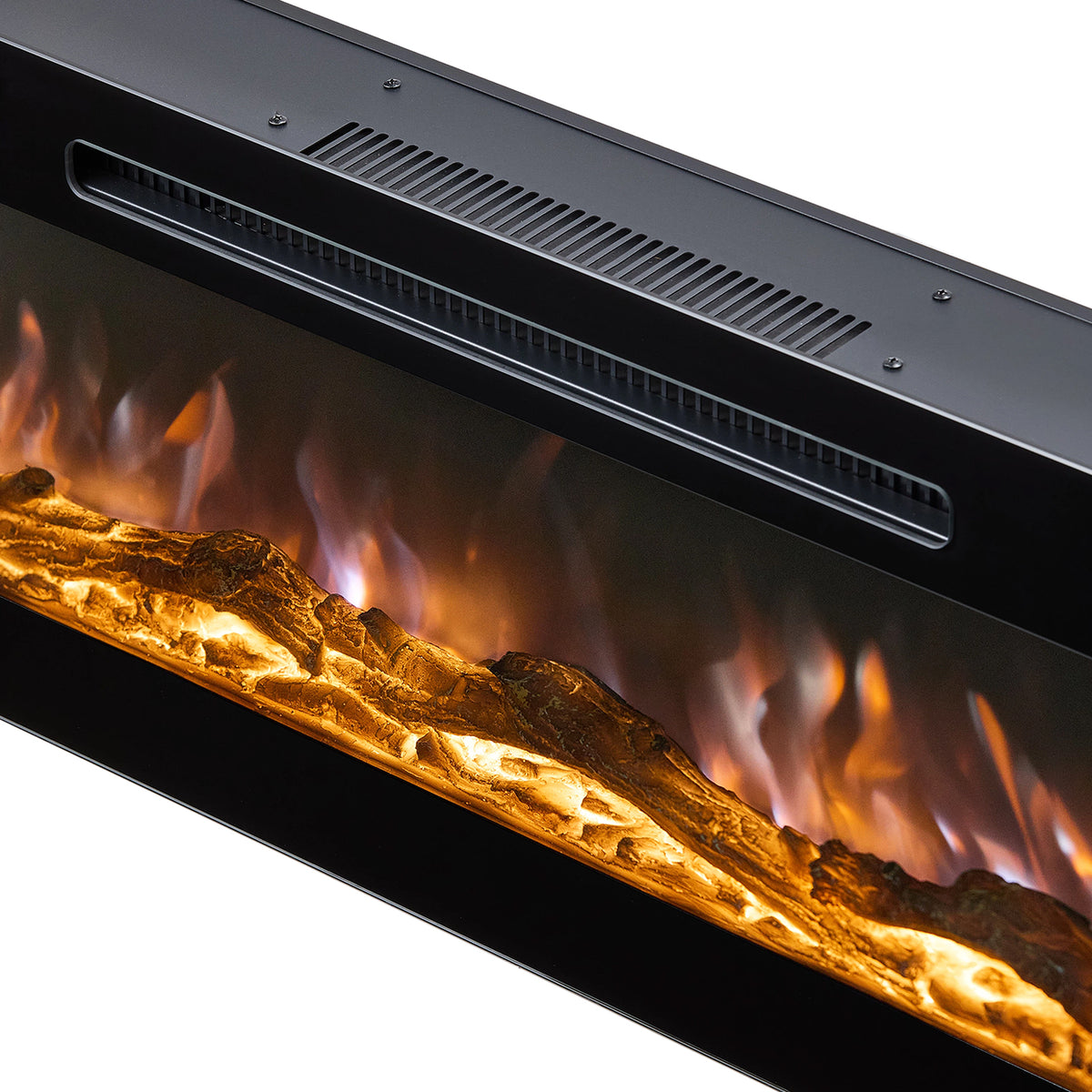 40–70 Inch Smart Electric Fireplace with 12 Flame Colours