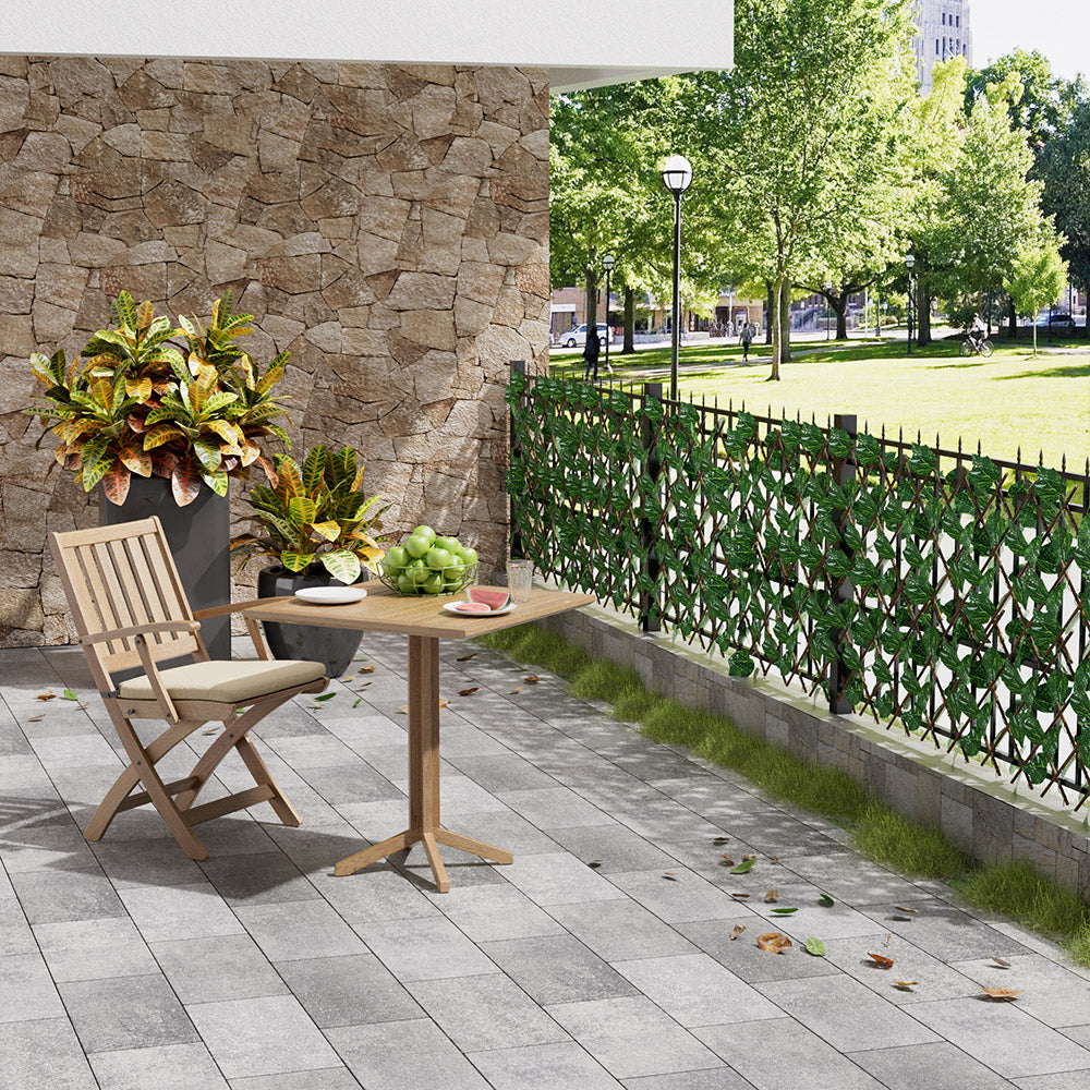 Grape Leaf Artificial Hedge Panel