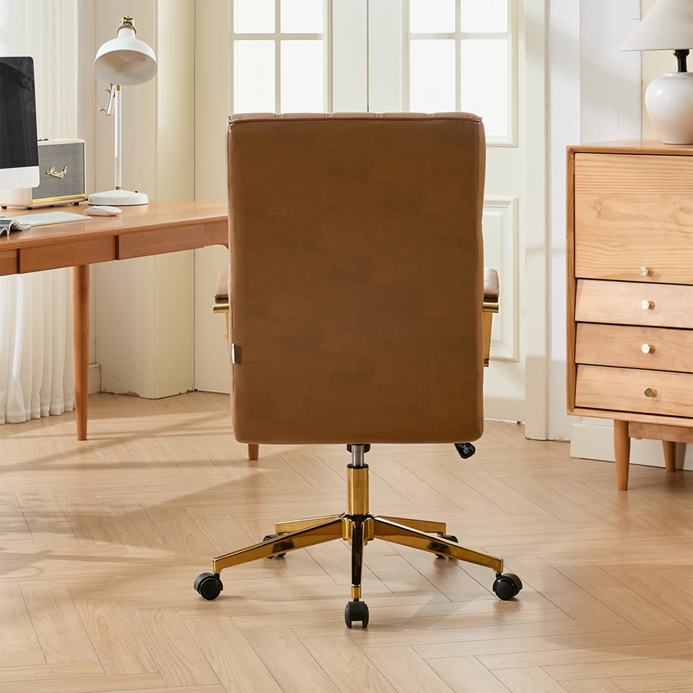 PU Leather Office Chair with Castors