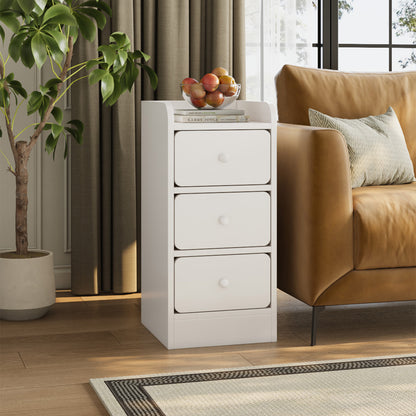 Modern 3-Drawer Bedside Table
