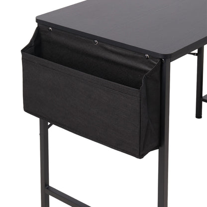 L-Shaped Office Desk with Storage Bag
