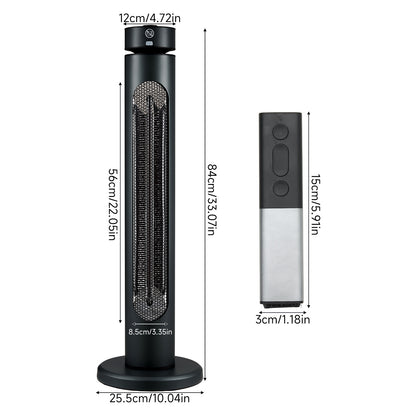2000W Freestanding Infrared Heater with Remote