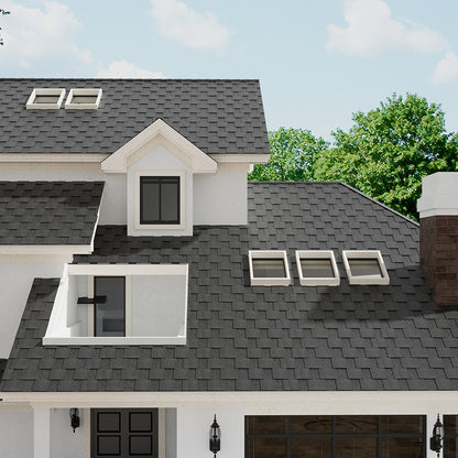 14Pcs Laminated Asphalt Shingle Roofing