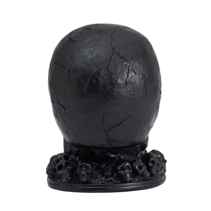 Battery-Operated Halloween Lava Skull Flame Light