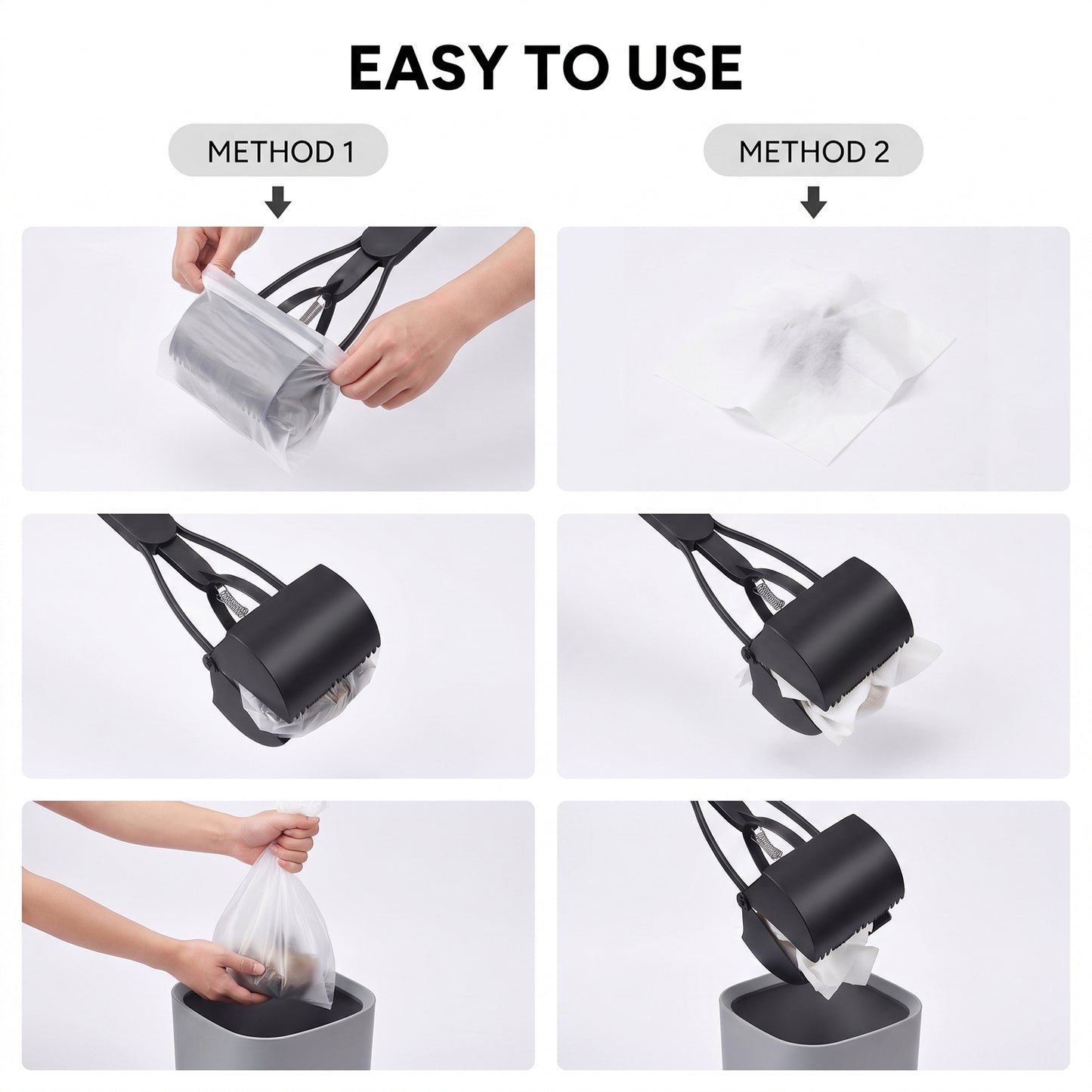 Outdoor Foldable Pet Faeces Pick-up Poop Scoop