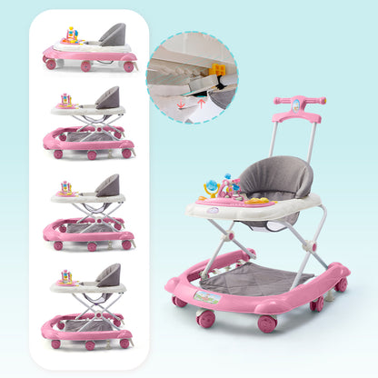 Foldable & Adjustable Baby Walker