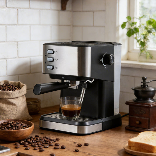 20 Bar Modern Coffee Espresso Machine with Steam Wand