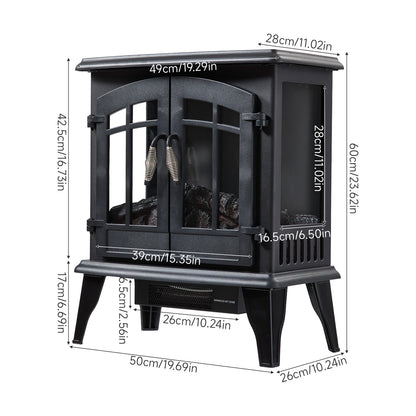 Freestanding Electric Fireplace Stove