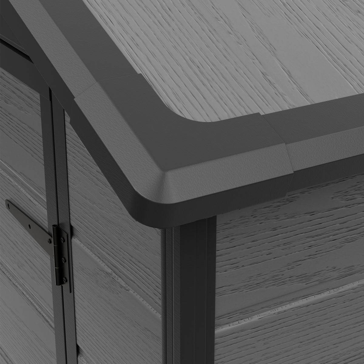 4x6 FT Outdoor Garden Plastic Storage Shed