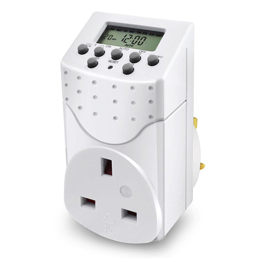 2000W Programmable Digital Timer Plug Socket