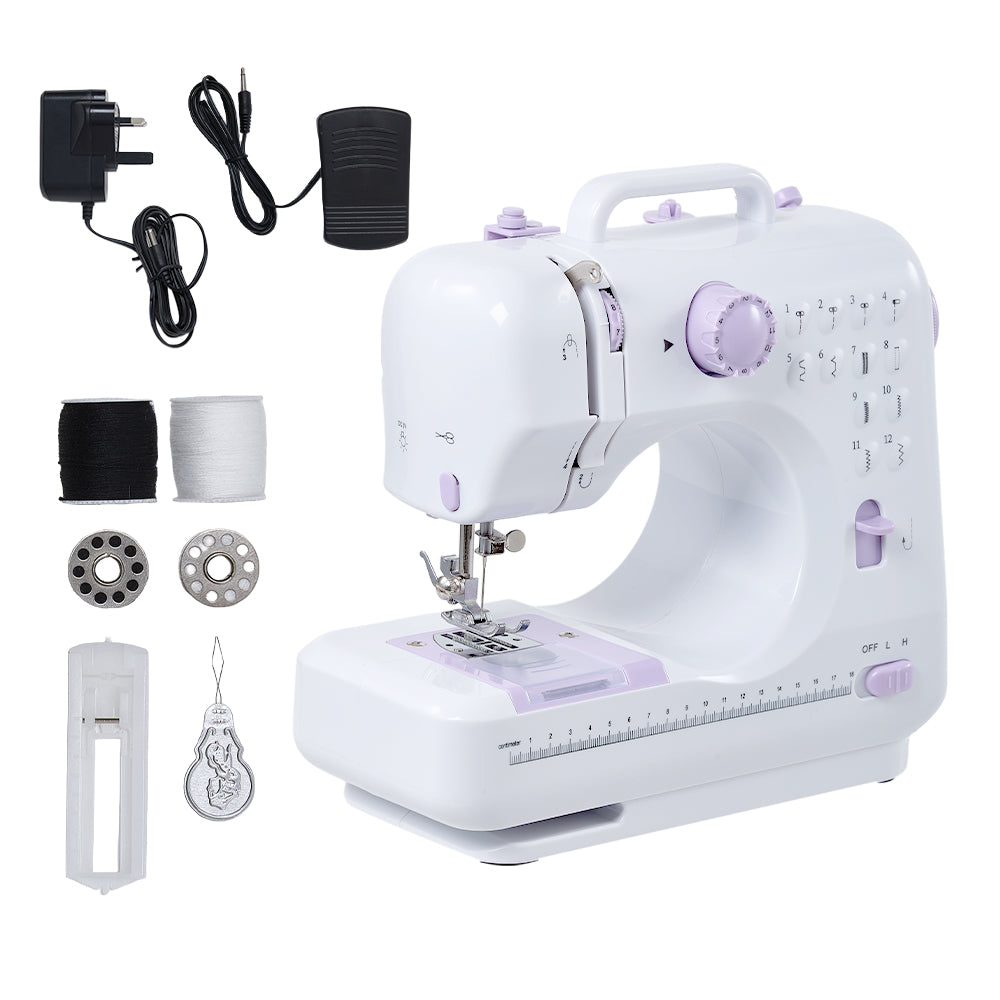 Portable Mini Sewing Machine with 12 Stitches
