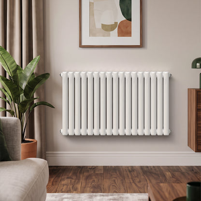 5626 BTU Horizontal Double Column Radiator