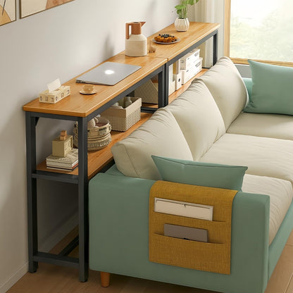 2-Tier Narrow Console Table