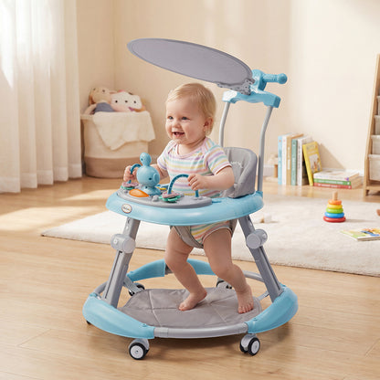 Foldable & Adjustable Baby Walker