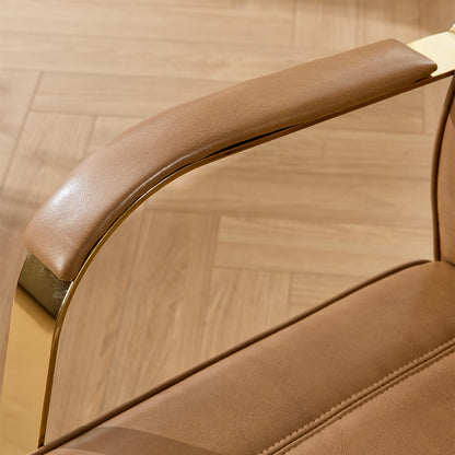 PU Leather Office Chair with Castors