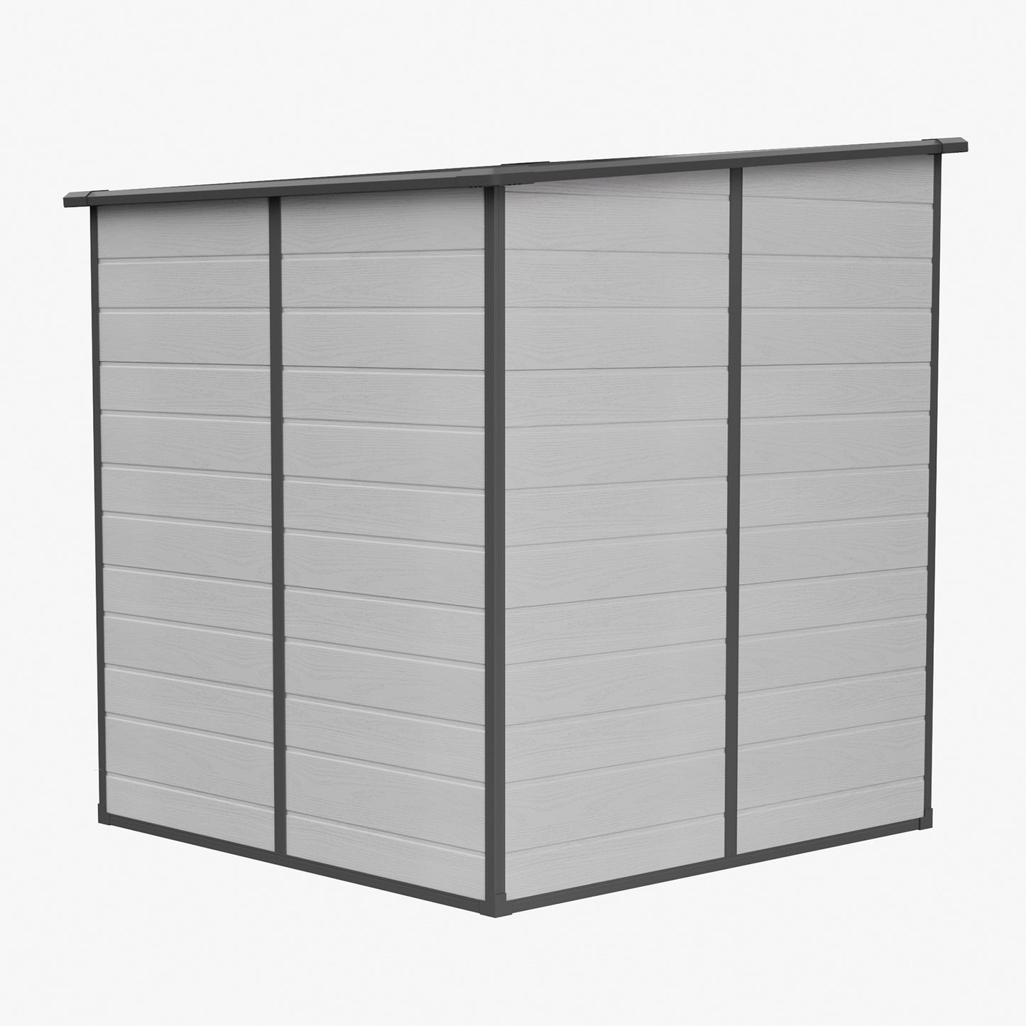 6 x 6FT Outdoor Garden Pent Roof Tool Storage Shed