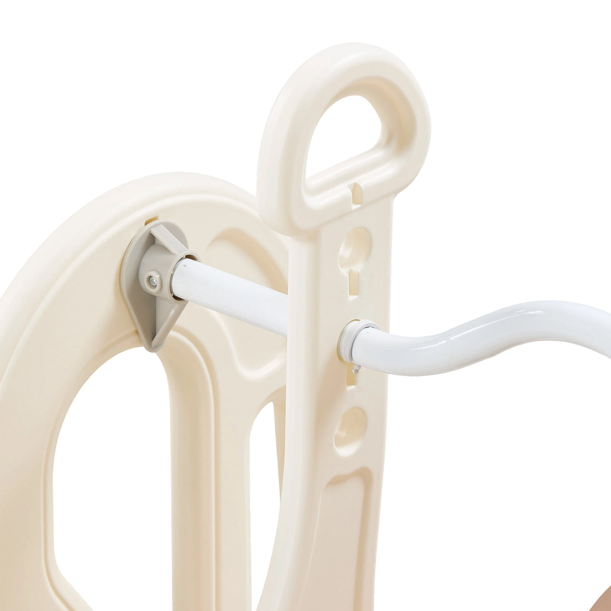 4-in-1 Kids Slide & Swing Set with Basketball Hoop