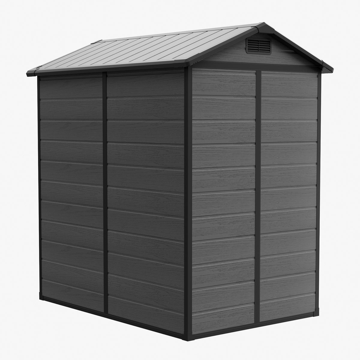 4x6 FT Outdoor Garden Plastic Storage Shed