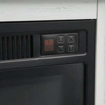 Insert Electric Fireplace TV Stand with Timer and Remote