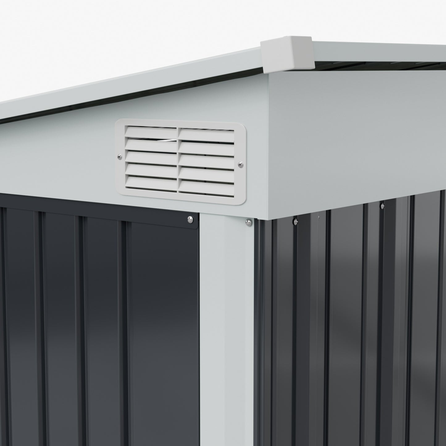 4x9 FT Pent Roof Garden Tool Shed Outdoor Patio Storage House