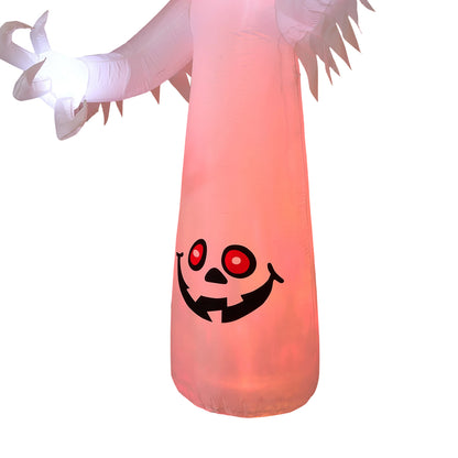 7 FT Halloween Inflatable Ghost with LED Lights