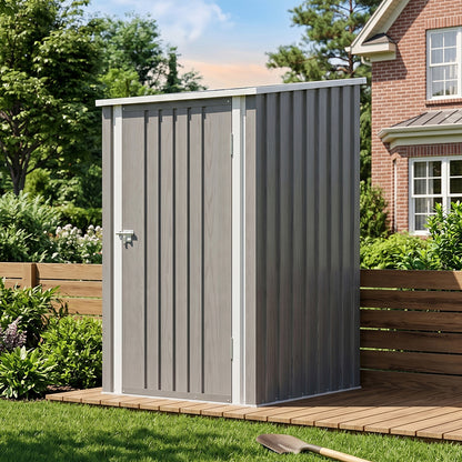 3 x 3FT Outdoor Metal Garden Storage Shed