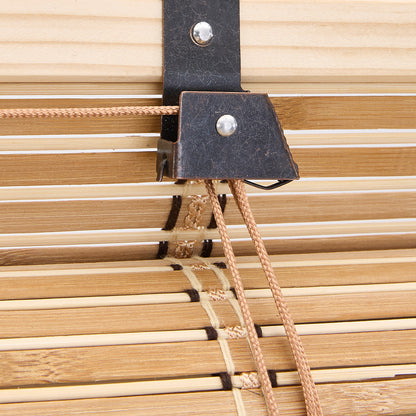 Natural Roll-Up Bamboo Blinds for Windows