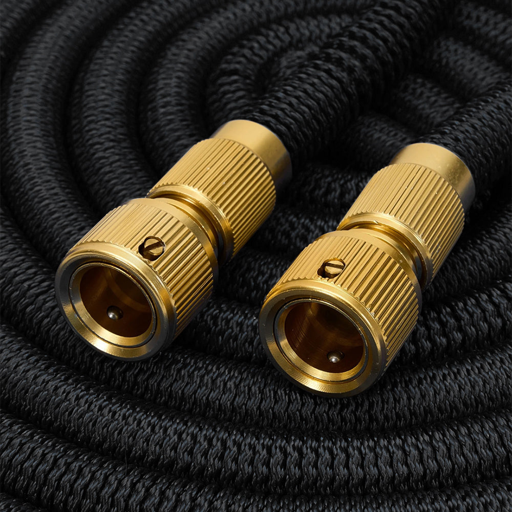 Expandable Garden Hose with Solid Brass Fittings