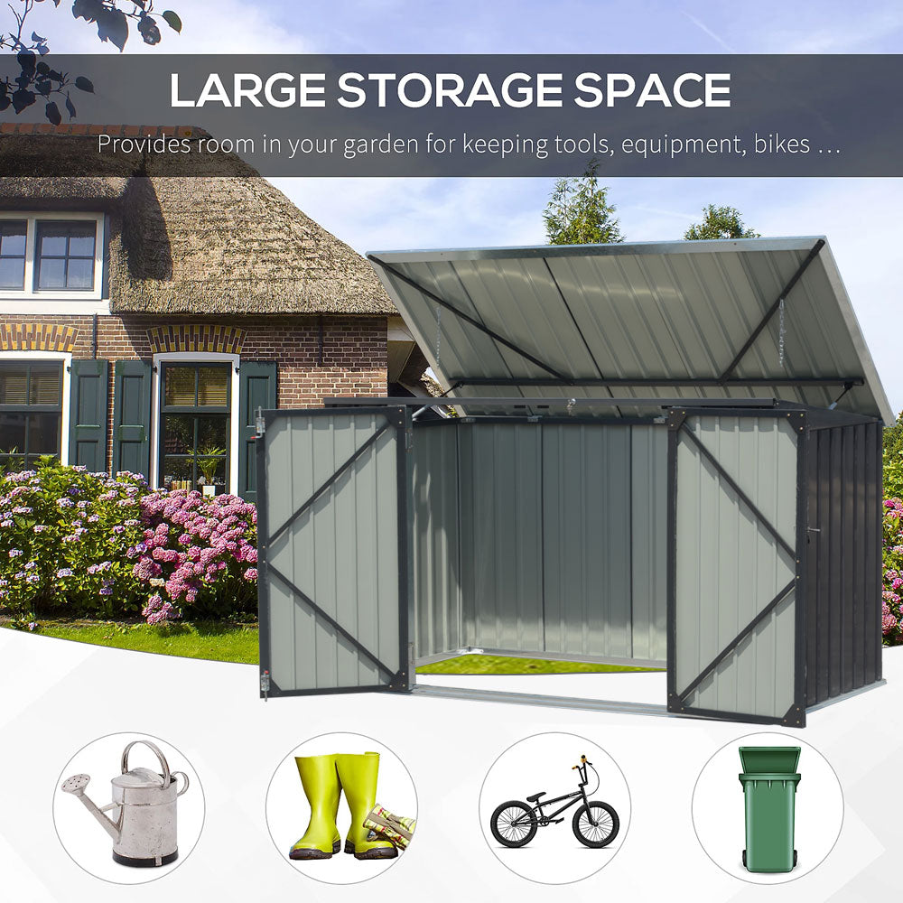 Outdoor Storage Shed for Rubbish Bin