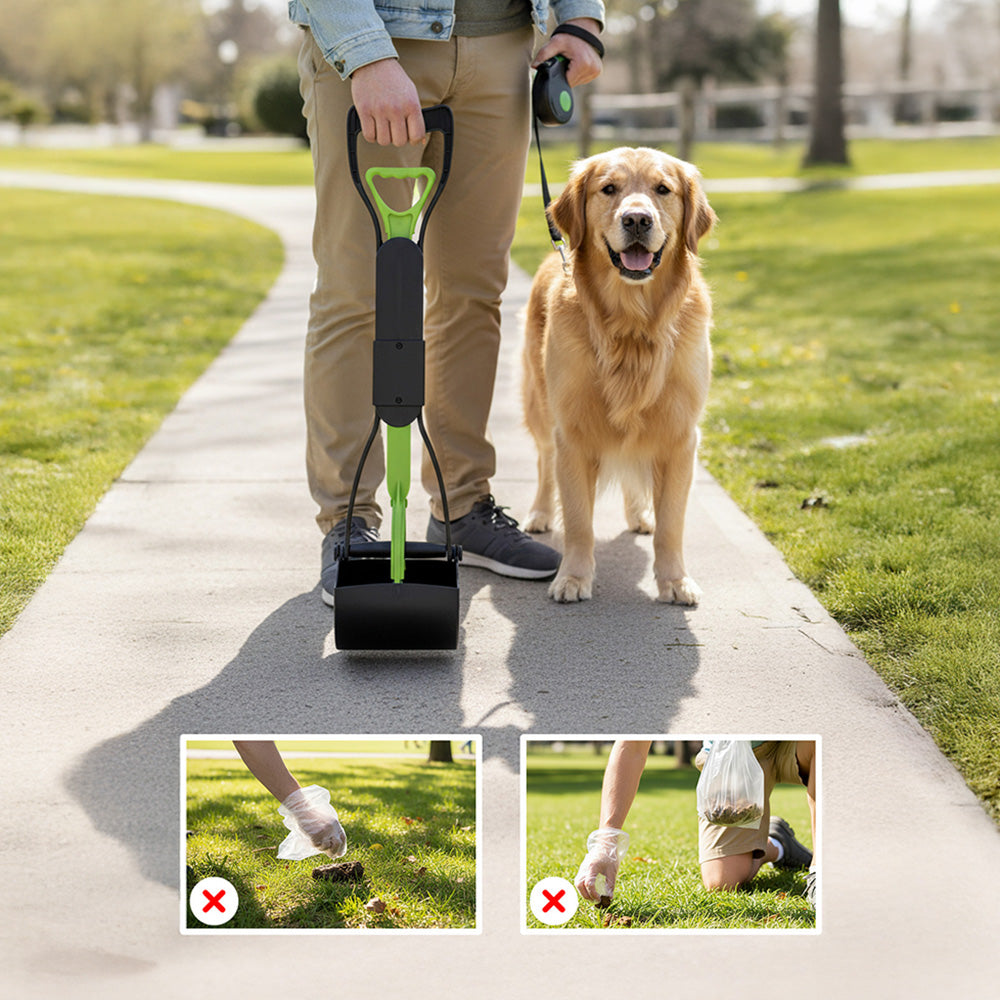 Outdoor Foldable Pet Faeces Pick-up Poop Scoop