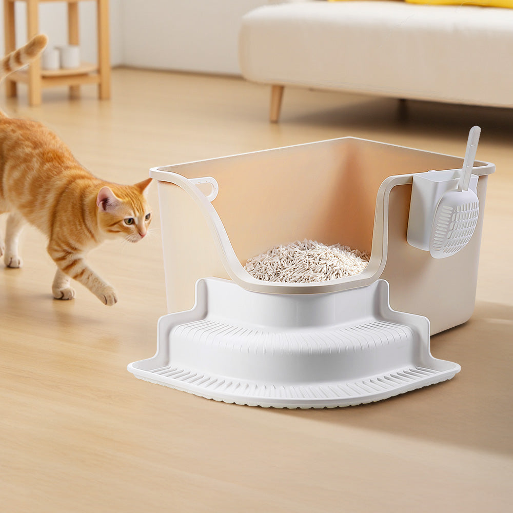 Open Top Cat Litter Box