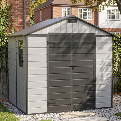 7x6 FT Large Garden Storage Shed