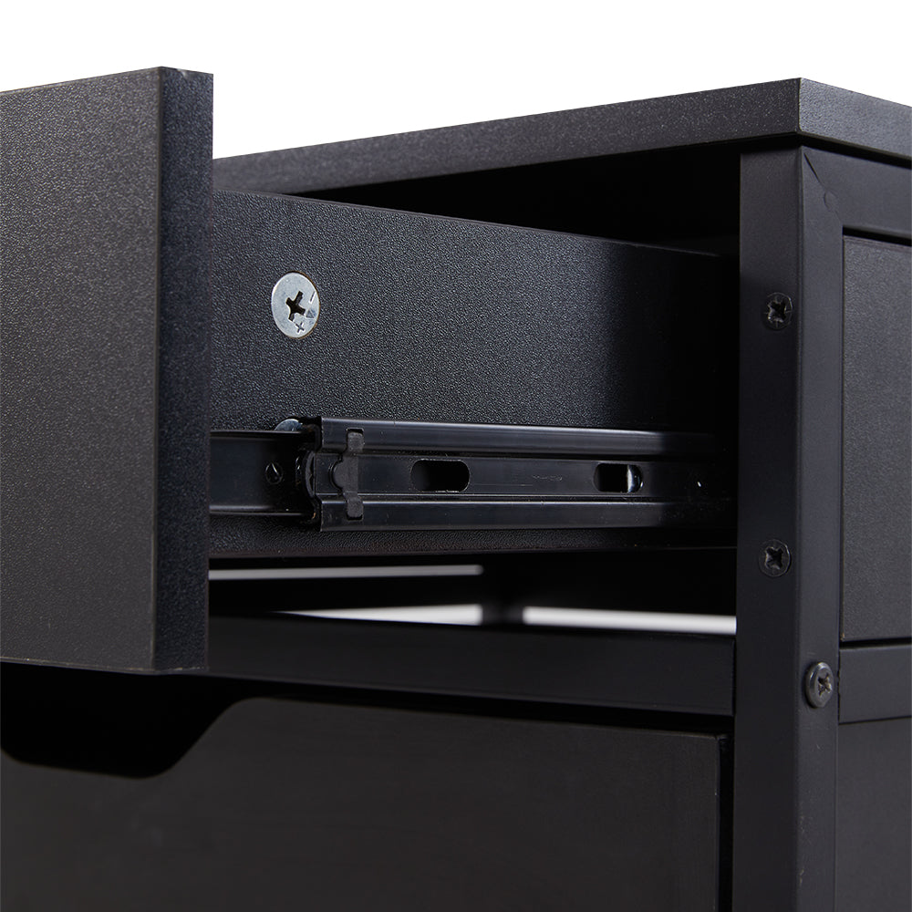 Mini Fridge Stand with Storage