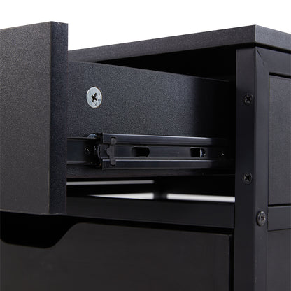 Mini Fridge Stand with Storage