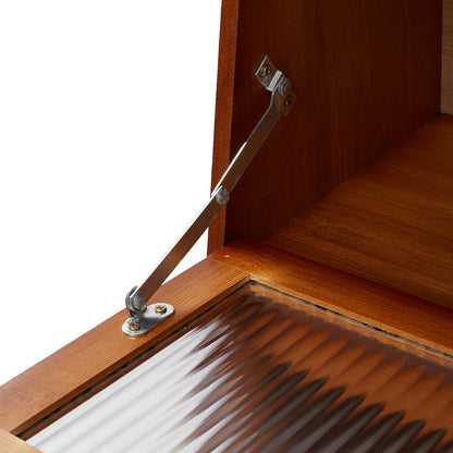 Bamboo Bread Storage Cabinet for Kitchen Counter