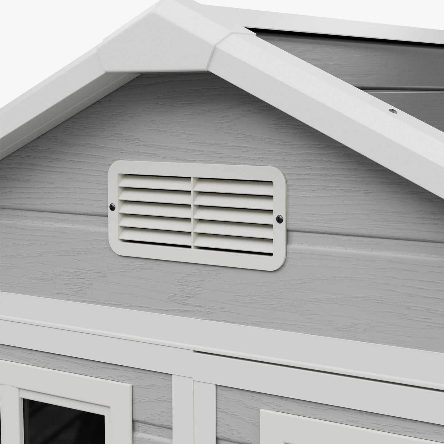 6x4 FT Garden Storage Shed with Lockable Door