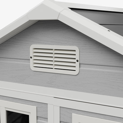 6x4 FT Garden Storage Shed with Lockable Door