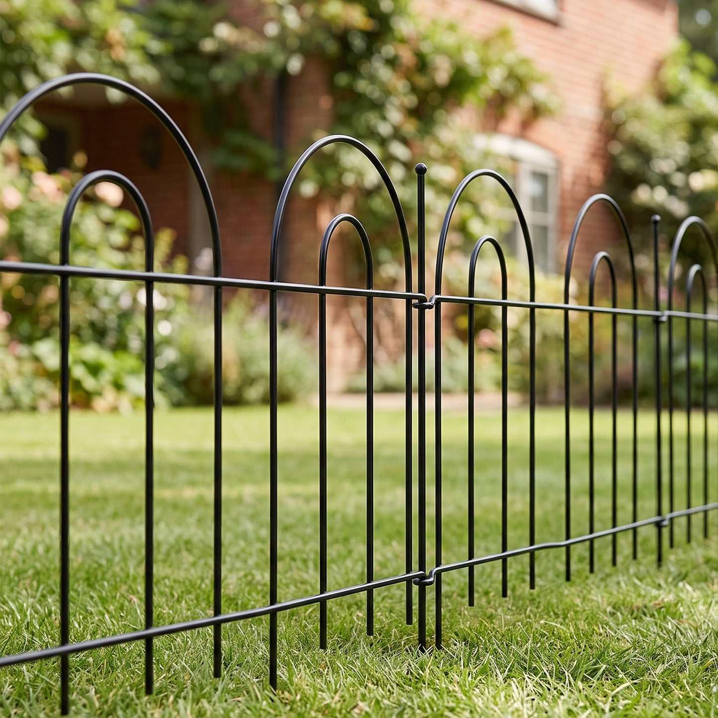 10Pcs Decorative Metal Garden Fences