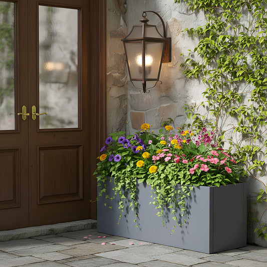70cm Decorative Metal Garden Planter