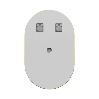 Wall Mounted Oval LED Bathroom Mirror